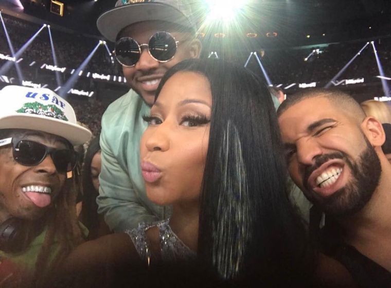 Lil Wayne, Nicki Minaj and Drake
