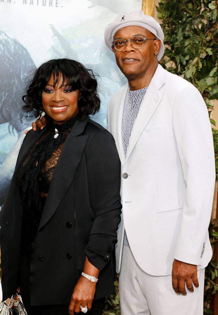 Samuel L. Jackson and LaTanya Richardson