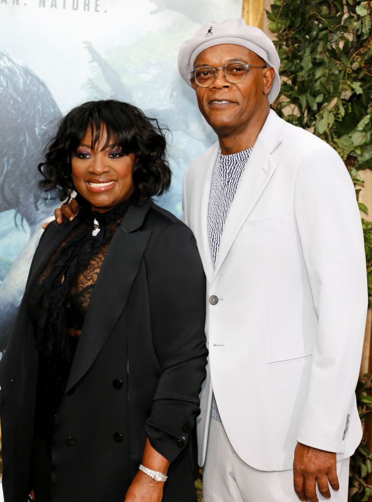 Samuel L. Jackson and LaTanya Richardson