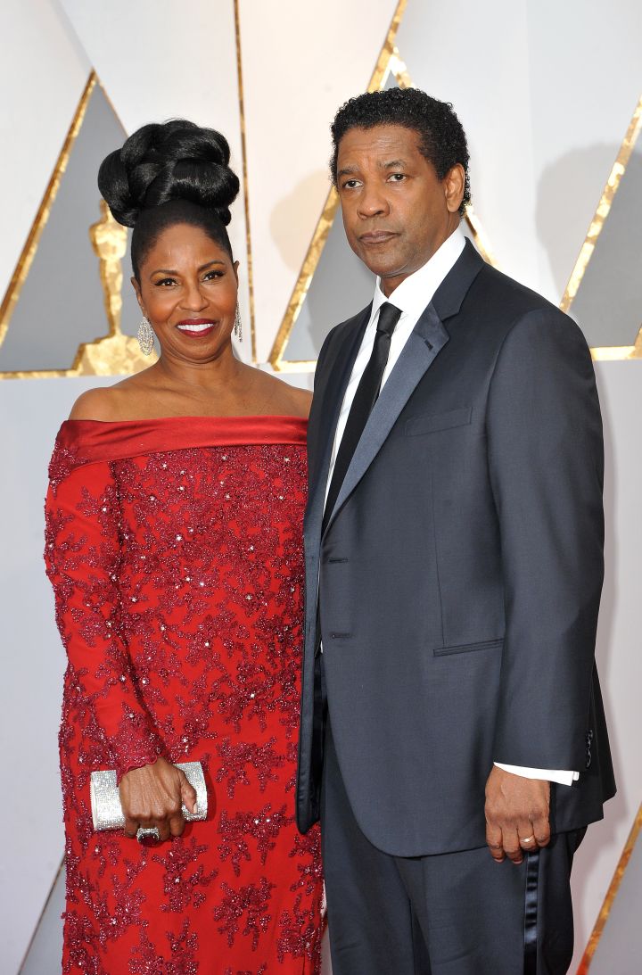 Denzel and Pauletta Washington