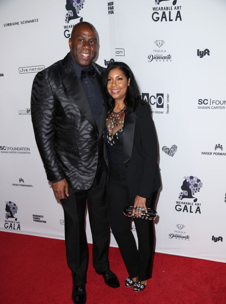 Magic and Cookie Johnson