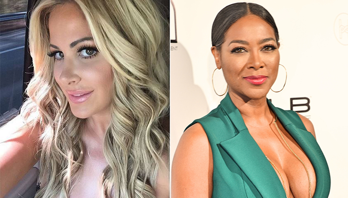 Kim Zolciak and Kenya Moore