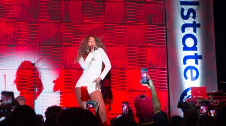 Sevyn Streeter Performs on the EXPO Stage