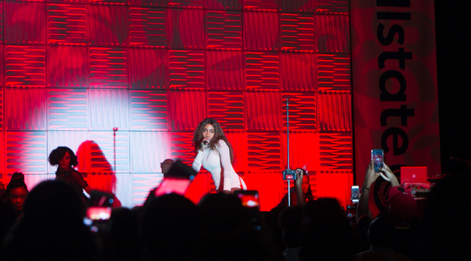 Sevyn Streeter Performs on the EXPO Stage