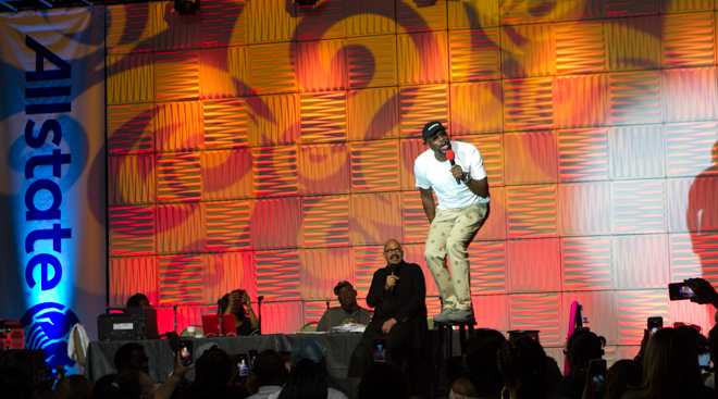 2017 Allstate Tom Joyner Family Reunion: Sky Show Featuring Tamar Braxton & 112