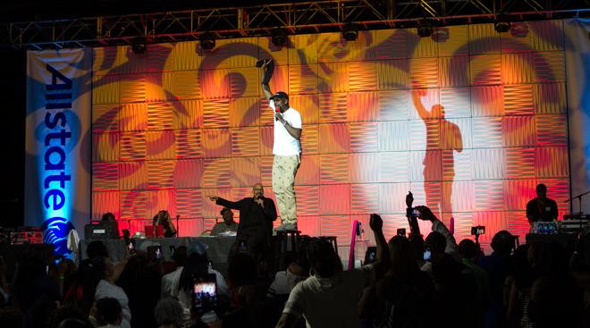 2017 Allstate Tom Joyner Family Reunion: Sky Show Featuring Tamar Braxton & 112