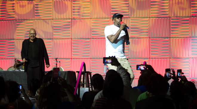 2017 Allstate Tom Joyner Family Reunion: Sky Show Featuring Tamar Braxton & 112