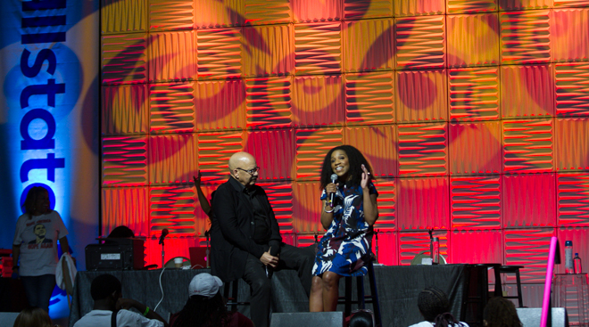 2017 Allstate Tom Joyner Family Reunion: Sky Show Featuring Tamar Braxton & 112