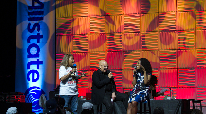 2017 Allstate Tom Joyner Family Reunion: Sky Show Featuring Tamar Braxton & 112