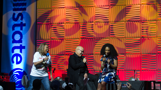 2017 Allstate Tom Joyner Family Reunion: Sky Show Featuring Tamar Braxton & 112