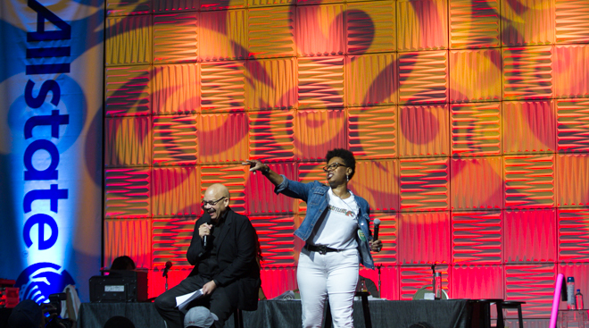 2017 Allstate Tom Joyner Family Reunion: Sky Show Featuring Tamar Braxton & 112