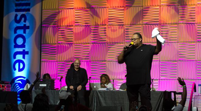 2017 Allstate Tom Joyner Family Reunion: Sky Show Featuring Tamar Braxton & 112