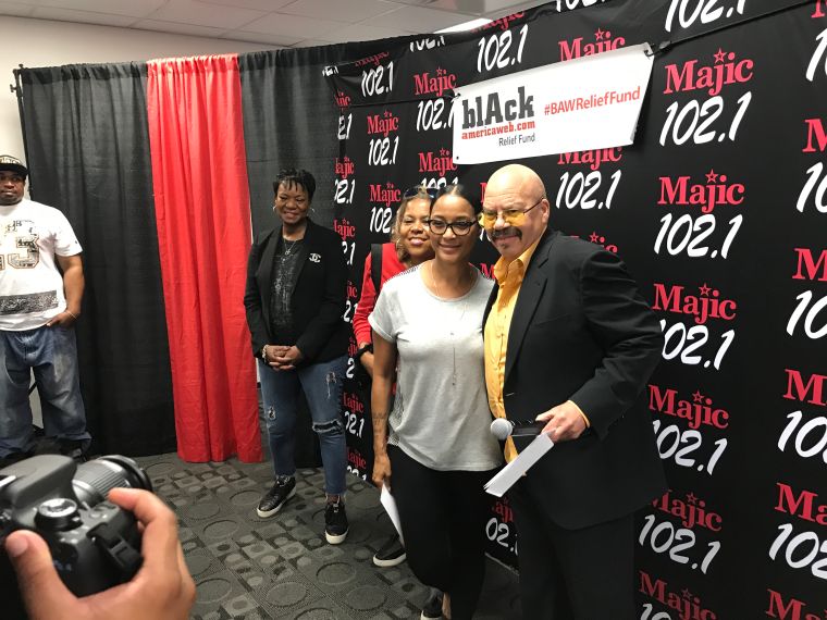 Tom Joyner Donates $50,000 to 50 Houston Families Affected by Hurricane Harvey