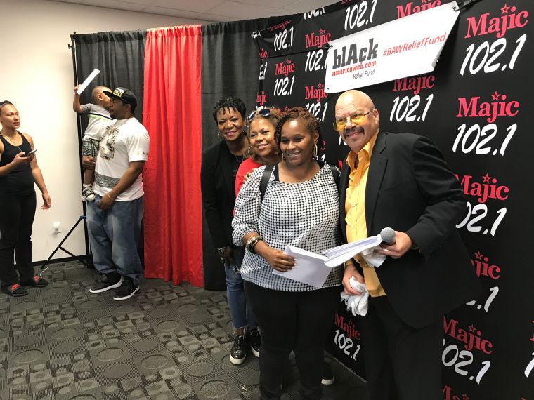 Tom Joyner Donates $50,000 to 50 Houston Families Affected by Hurricane Harvey