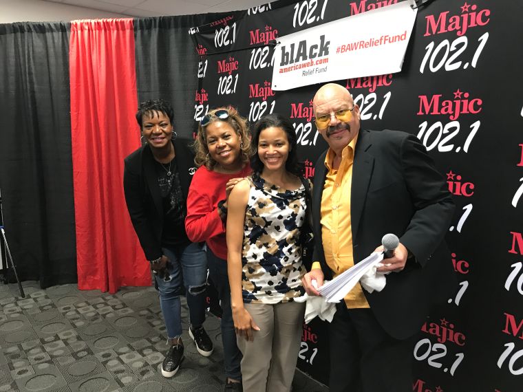 Tom Joyner Donates $50,000 to 50 Houston Families Affected by Hurricane Harvey