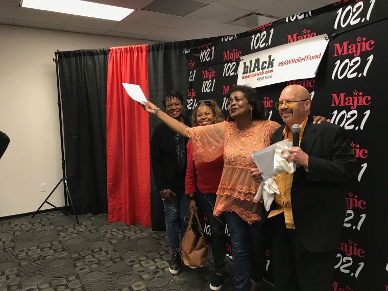 Tom Joyner Donates $50,000 to 50 Houston Families Affected by Hurricane Harvey