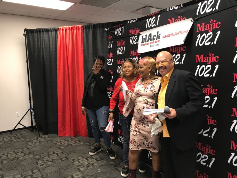 Tom Joyner Donates $50,000 to 50 Houston Families Affected by Hurricane Harvey