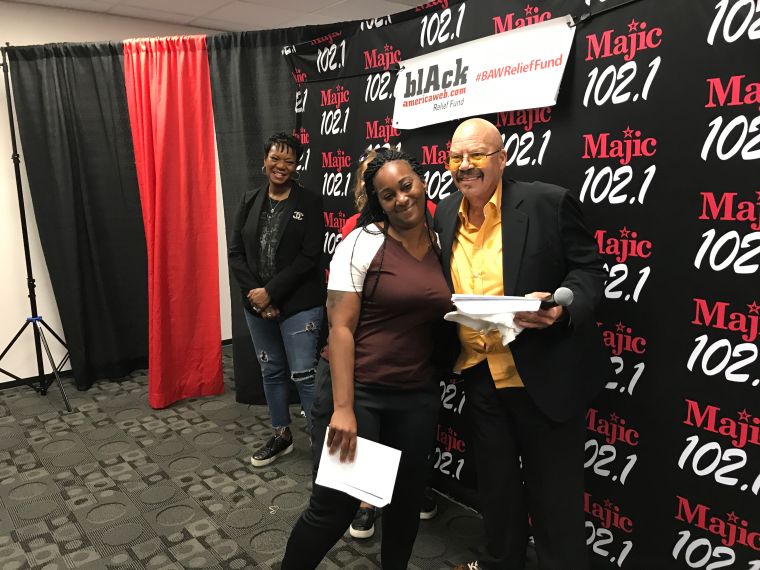 Tom Joyner Donates $50,000 to 50 Houston Families Affected by Hurricane Harvey