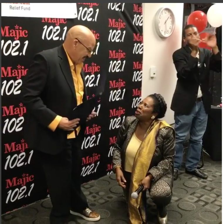 Tom Joyner Donates $50,000 to 50 Houston Families Affected by Hurricane Harvey