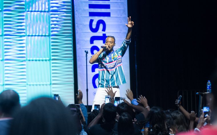 The Allstate Tom Joyner Family Reunion EXPO Stage Featuring: Marsha Ambrosius, Algee Smith, PJ Morton & Brian Courtney Wilson