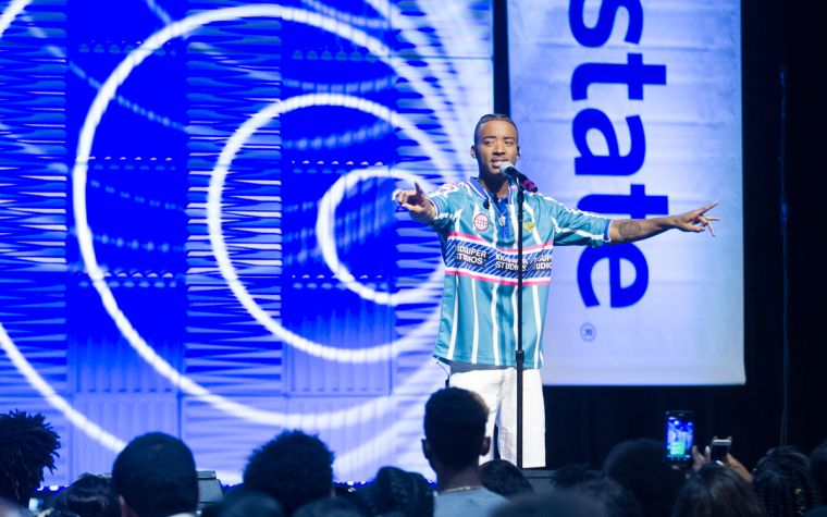 The Allstate Tom Joyner Family Reunion EXPO Stage Featuring: Marsha Ambrosius, Algee Smith, PJ Morton & Brian Courtney Wilson