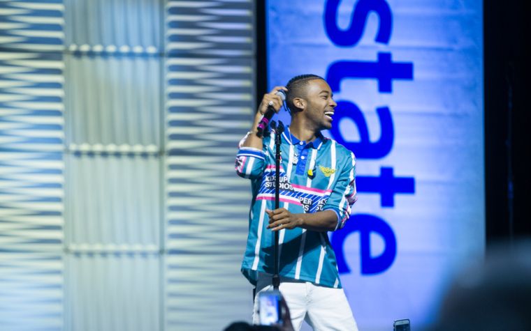 The Allstate Tom Joyner Family Reunion EXPO Stage Featuring: Marsha Ambrosius, Algee Smith, PJ Morton & Brian Courtney Wilson