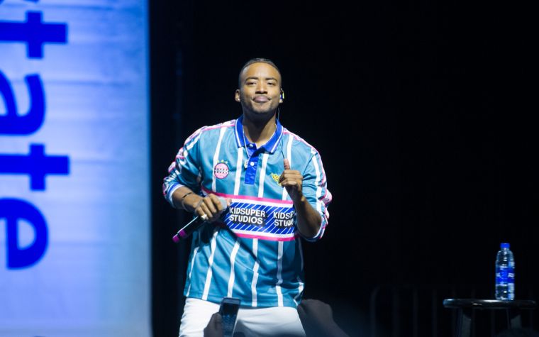 The Allstate Tom Joyner Family Reunion EXPO Stage Featuring: Marsha Ambrosius, Algee Smith, PJ Morton & Brian Courtney Wilson