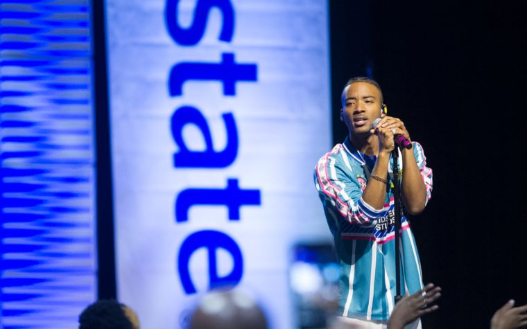 The Allstate Tom Joyner Family Reunion EXPO Stage Featuring: Marsha Ambrosius, Algee Smith, PJ Morton & Brian Courtney Wilson