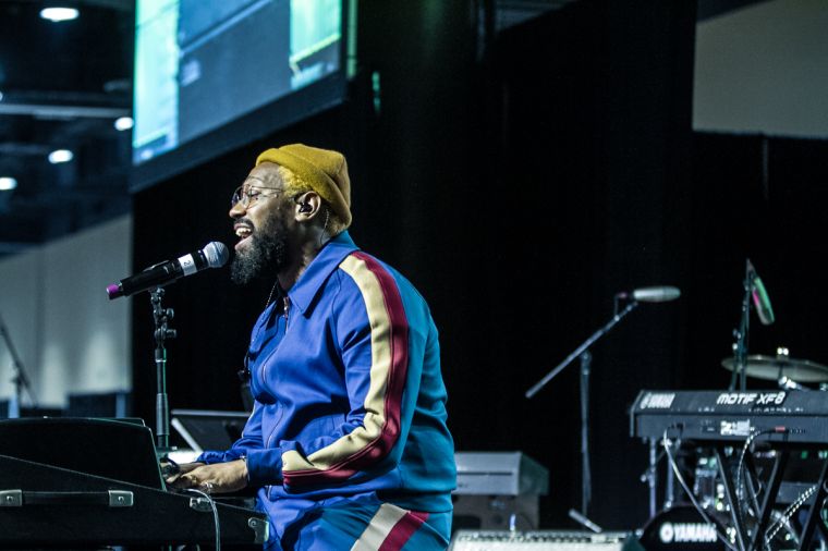 The Allstate Tom Joyner Family Reunion EXPO Stage Featuring: Marsha Ambrosius, Algee Smith, PJ Morton & Brian Courtney Wilson