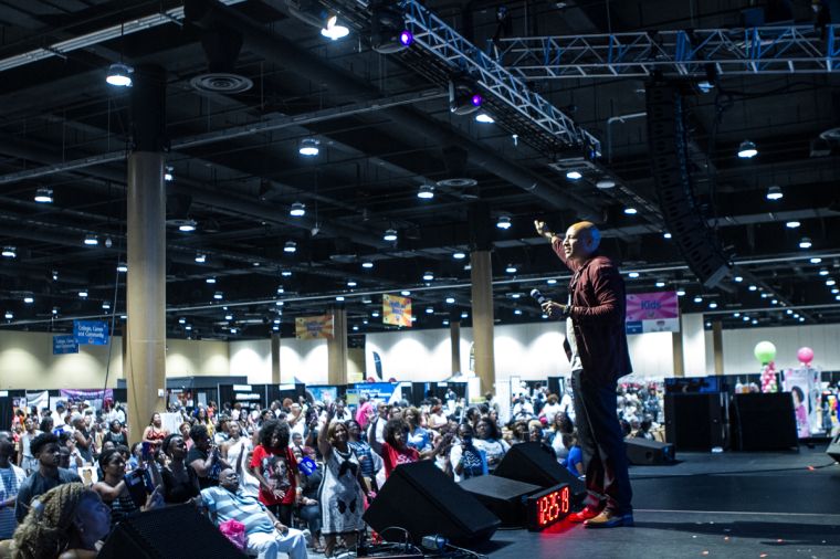 The Allstate Tom Joyner Family Reunion EXPO Stage Featuring: Marsha Ambrosius, Algee Smith, PJ Morton & Brian Courtney Wilson