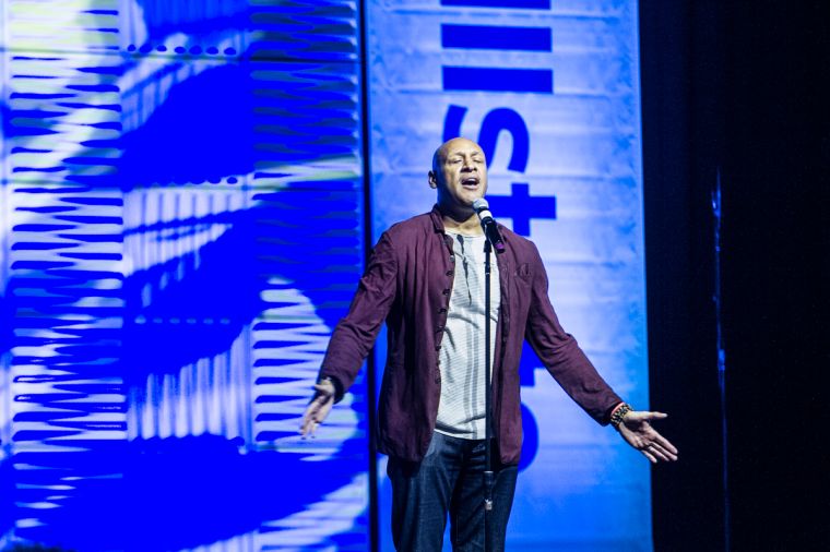 The Allstate Tom Joyner Family Reunion EXPO Stage Featuring: Marsha Ambrosius, Algee Smith, PJ Morton & Brian Courtney Wilson