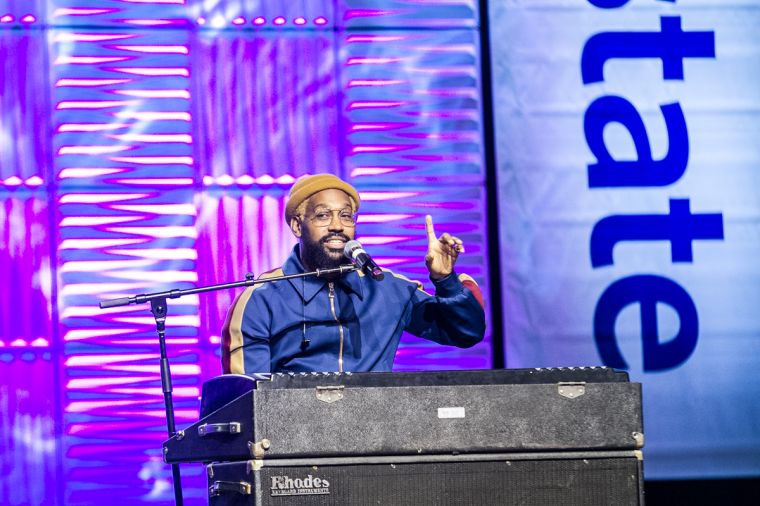 The Allstate Tom Joyner Family Reunion EXPO Stage Featuring: Marsha Ambrosius, Algee Smith, PJ Morton & Brian Courtney Wilson