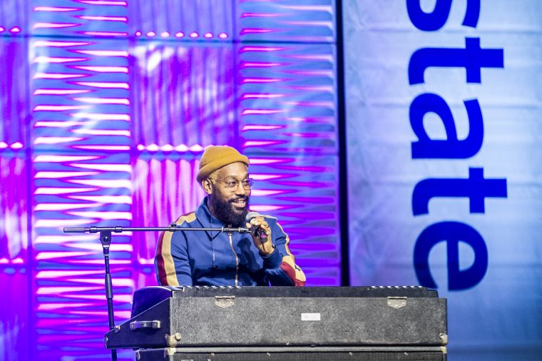 The Allstate Tom Joyner Family Reunion EXPO Stage Featuring: Marsha Ambrosius, Algee Smith, PJ Morton & Brian Courtney Wilson