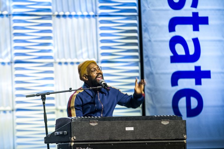 The Allstate Tom Joyner Family Reunion EXPO Stage Featuring: Marsha Ambrosius, Algee Smith, PJ Morton & Brian Courtney Wilson