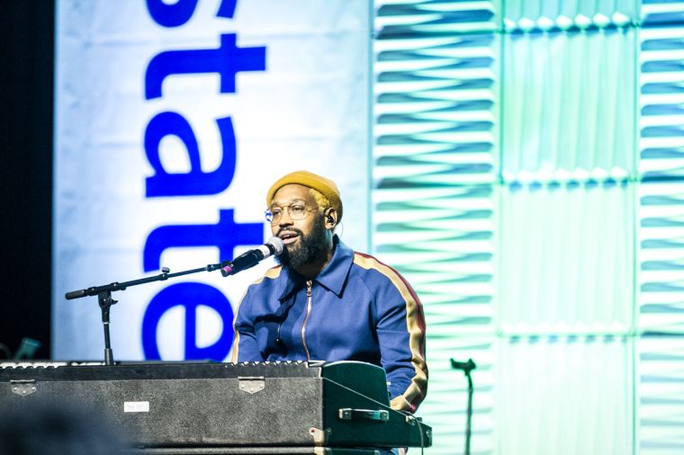 The Allstate Tom Joyner Family Reunion EXPO Stage Featuring: Marsha Ambrosius, Algee Smith, PJ Morton & Brian Courtney Wilson