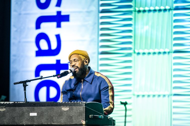 The Allstate Tom Joyner Family Reunion EXPO Stage Featuring: Marsha Ambrosius, Algee Smith, PJ Morton & Brian Courtney Wilson