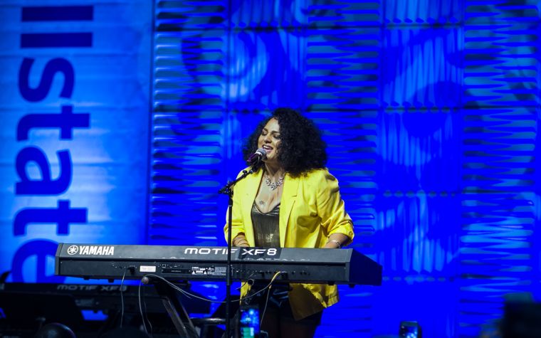 The Allstate Tom Joyner Family Reunion EXPO Stage Featuring: Marsha Ambrosius, Algee Smith, PJ Morton & Brian Courtney Wilson