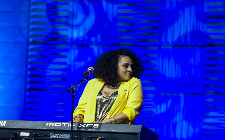 The Allstate Tom Joyner Family Reunion EXPO Stage Featuring: Marsha Ambrosius, Algee Smith, PJ Morton & Brian Courtney Wilson