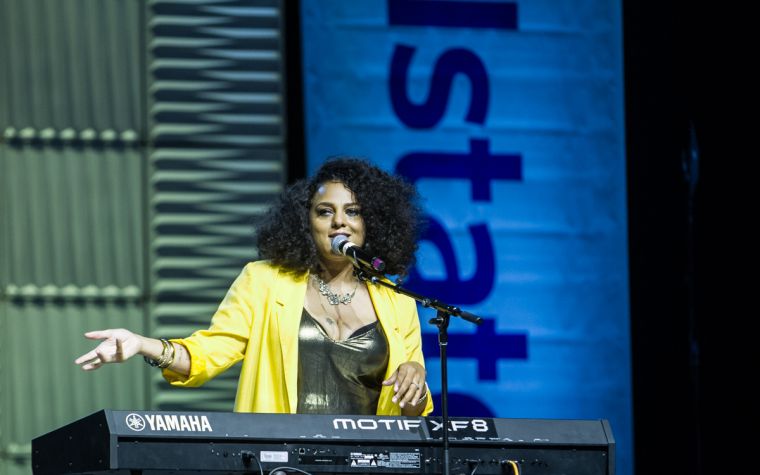 The Allstate Tom Joyner Family Reunion EXPO Stage Featuring: Marsha Ambrosius, Algee Smith, PJ Morton & Brian Courtney Wilson