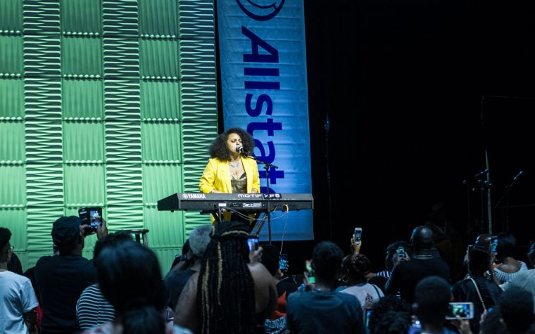 The Allstate Tom Joyner Family Reunion EXPO Stage Featuring: Marsha Ambrosius, Algee Smith, PJ Morton & Brian Courtney Wilson