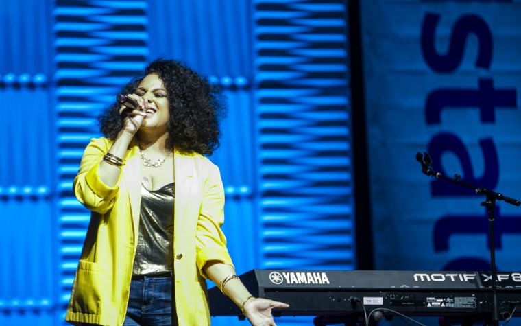 The Allstate Tom Joyner Family Reunion EXPO Stage Featuring: Marsha Ambrosius, Algee Smith, PJ Morton & Brian Courtney Wilson