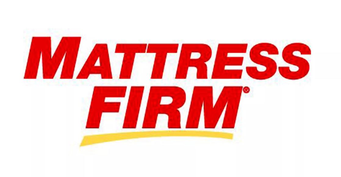 mattress firm logo white