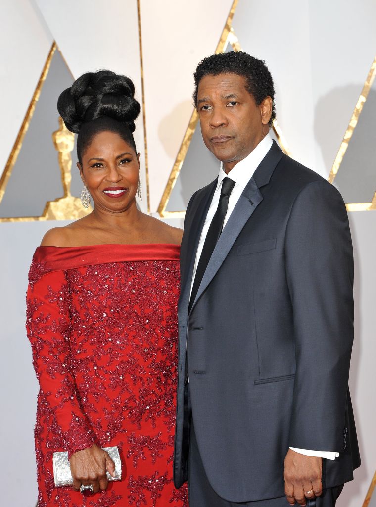 Denzel Washington and Pauletta Washington