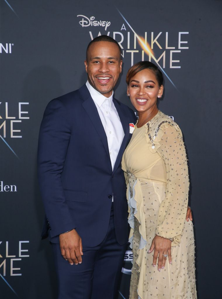 Meagan Good and DeVon Franklin
