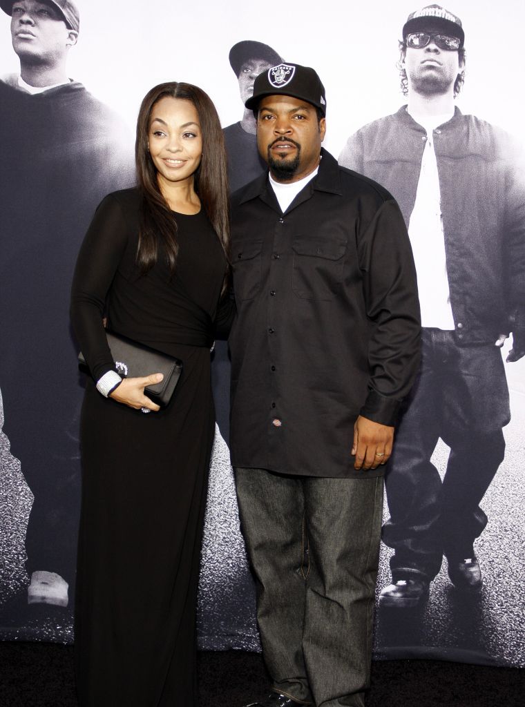 Ice Cube and Kimberly Woodruff
