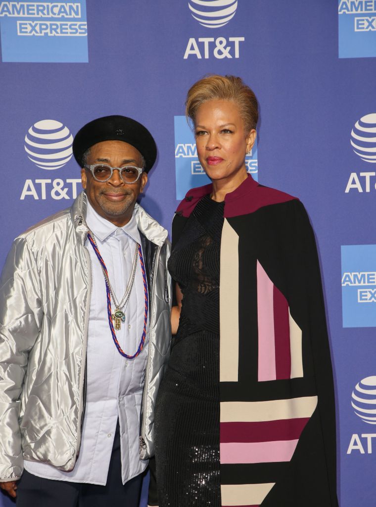 Spike Lee and Tonya Lewis