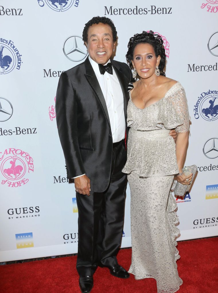 Smokey Robinson and Frances Robinson