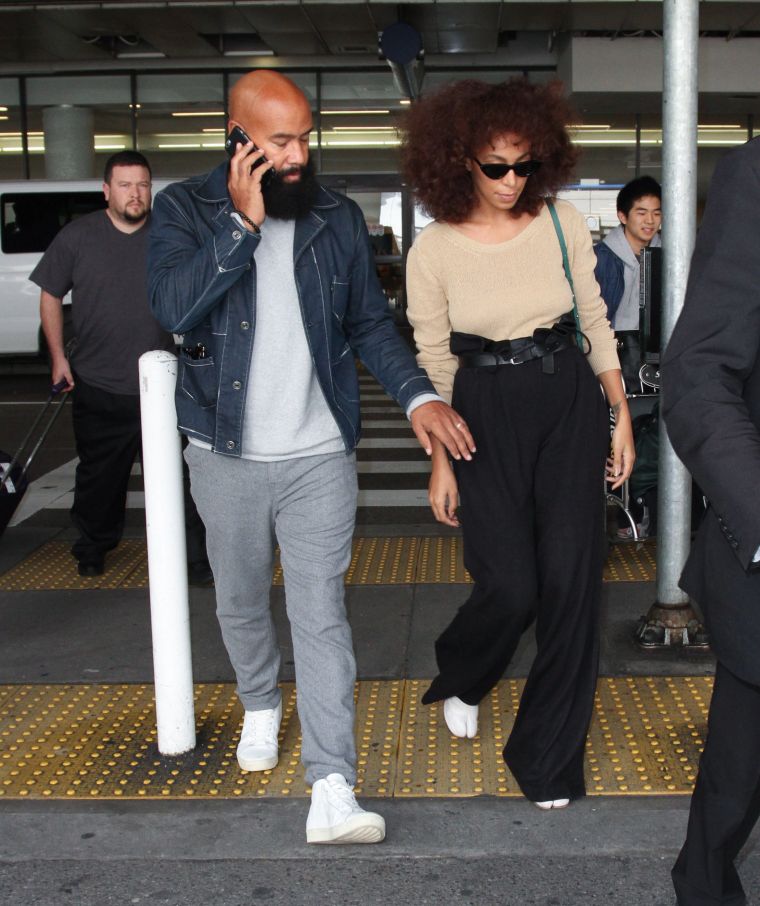 Alan Ferguson and Solange Knowles