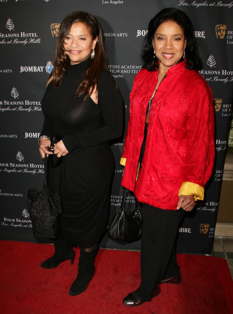 2011 BAFTA Los Angeles Award Season Tea Party With Her Sister Debbie Allen