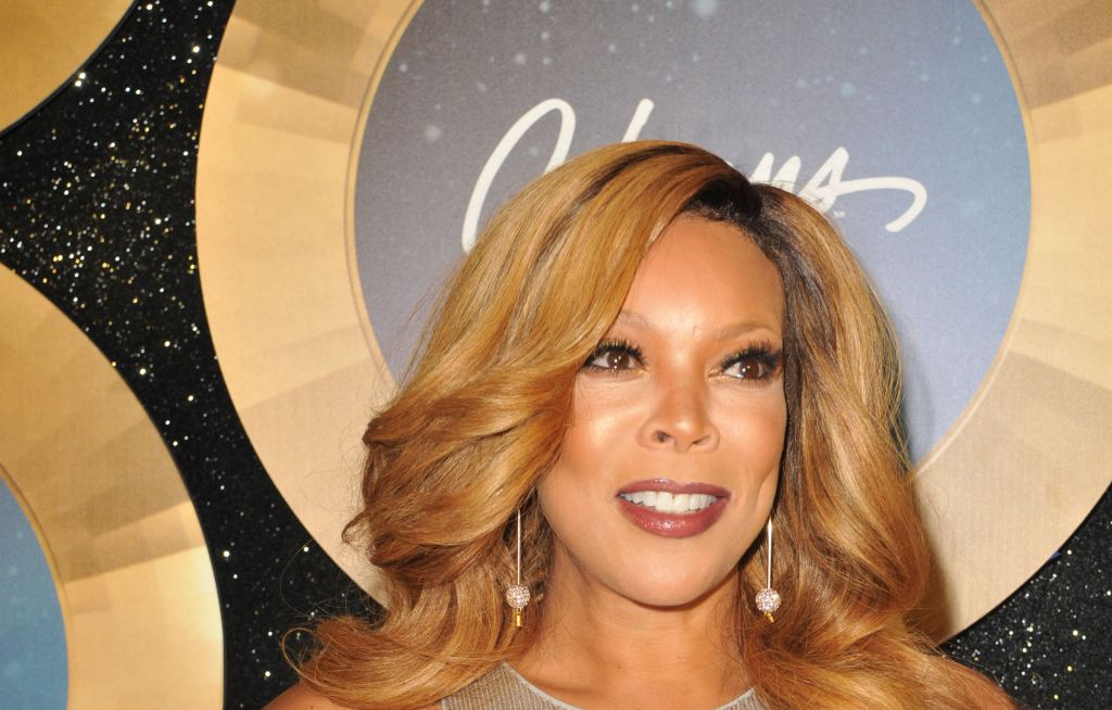 Wendy Williams' breast nearly falls out of low-cut top in wardrobe  malfunction as she goes 'braless' on live TV